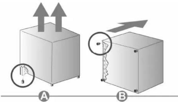 Steel Cucine Party - Replacing the adjustable feet - 4