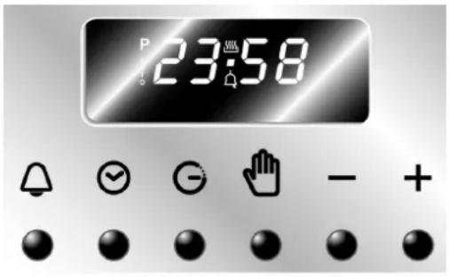 Steel Cucine Party - USO E PROGRAMMAZIONE DELL'OROLOGIO DIGITALE FORNI - 1