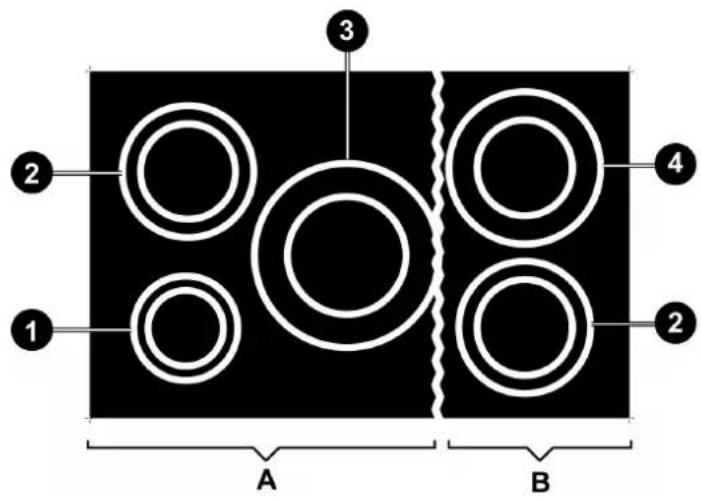 Steel Cucine Party - Automatic radiant power distribution - 1