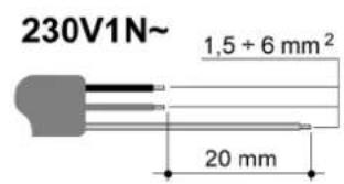 Steel Cucine Party - Querschnitt der elektrischen Versorgungskabel - 3