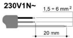 Steel Cucine Party - Electric power cable section - 3