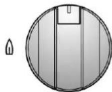 Steel Cucine Derby - DESCRIPTION OF HOB BURNER KNOB - 2