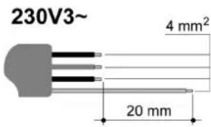 Steel Cucine Derby - Electric power cable section - 2