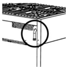 Steel Cucine Derby - Branchement au gaz - 2