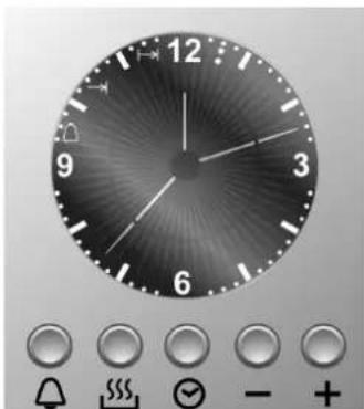 Steel Cucine Derby - USING AND PROGRAMMING THE DIGITAL ANALOGUE CLOCK ON OVENS - 1
