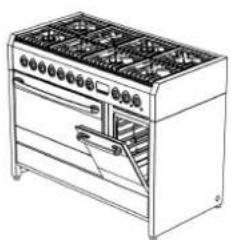 Steel Cucine Derby - Utilisation du four auxiliaire à convection naturelle - 2