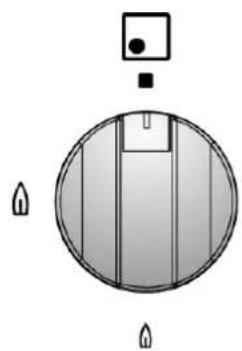 Steel Cucine Derby - DESCRIPTION DU BOUTON DES BRULEURS DU PLAN - 1