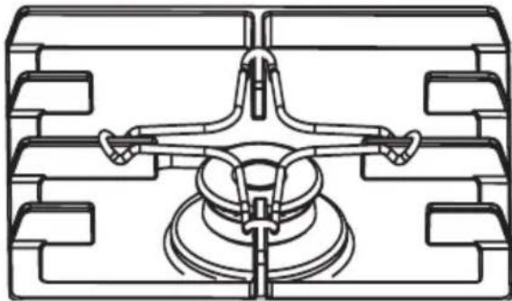 Steel Cucine GP7B5 - INSTRUÇÉS PARA O USO DE REDUÇÃO DO GRILL - 3