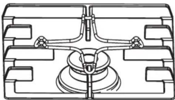 Steel Cucine GP6B4 - INSTRUCCIONES PARA EL USO DE REDUCTION DE LA PARRILLA - 2