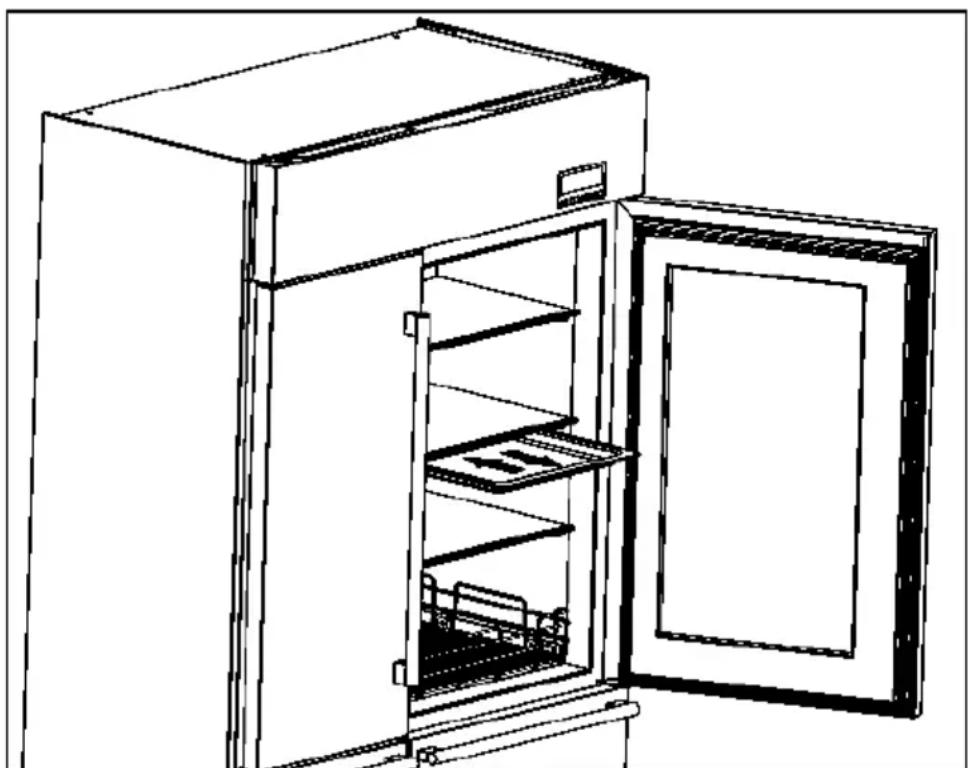 Steel Cucine FR12 - Guida del vassoio - 1