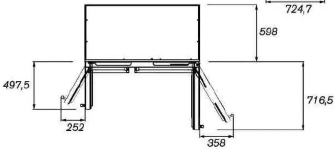 Steel Cucine FR12 - Dimensioni complessive - 3