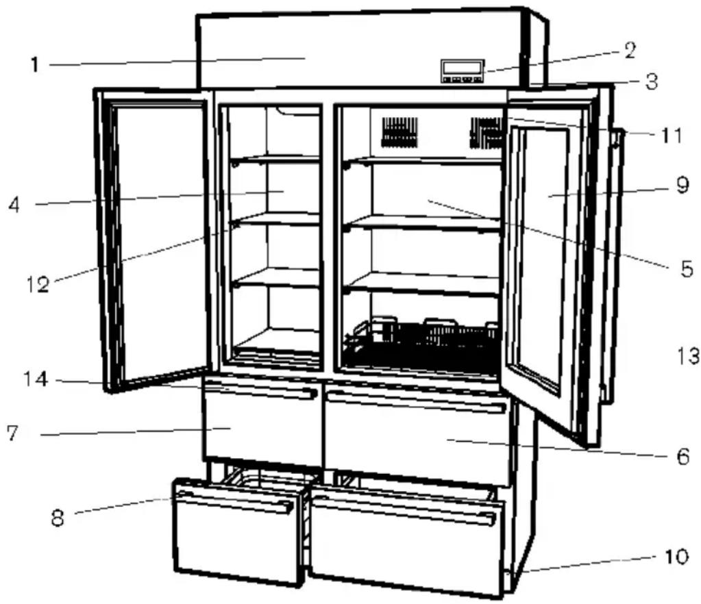 Steel Cucine FR12 - Presentazione delle parti - 1
