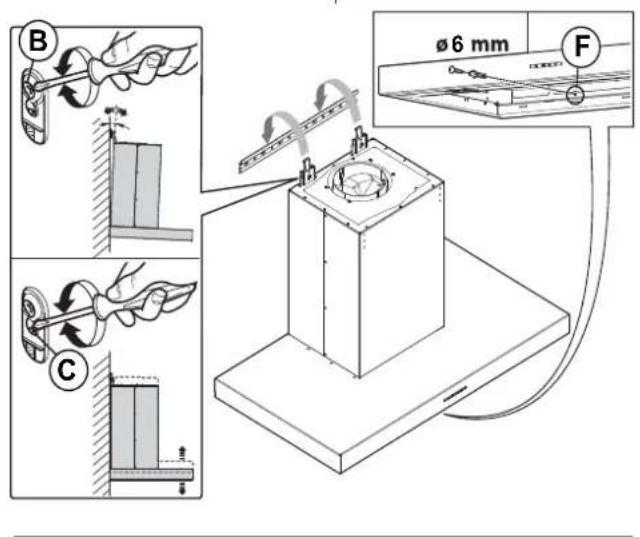 Steel Cucine GK - Montage van de kap - 4