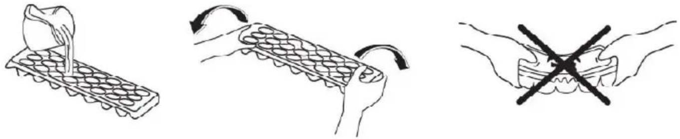 Wellington WRFC290 - Le bac à glaçons; (dans certains modèles) - 1