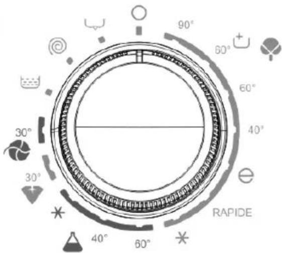 Wellington WML5500TH - MANETTE SELECTEUR DE PROGRAMME - 1