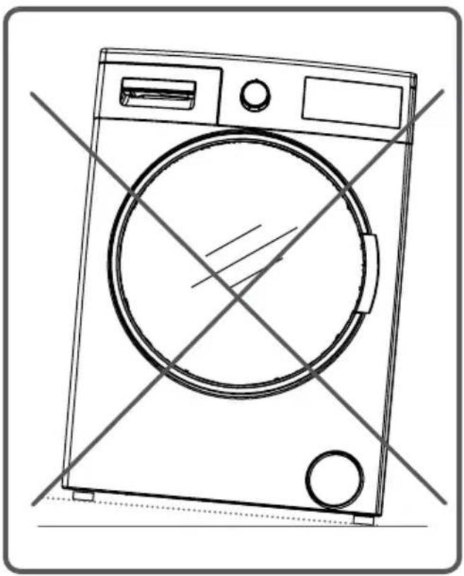 Wellington WLF1207 - CHAPITRE -3 : INSTALLATION DE VOTRE LAVE-LINGE (RETRAIT DES VIS DE BRIDAGE TRANSPORT) - 7