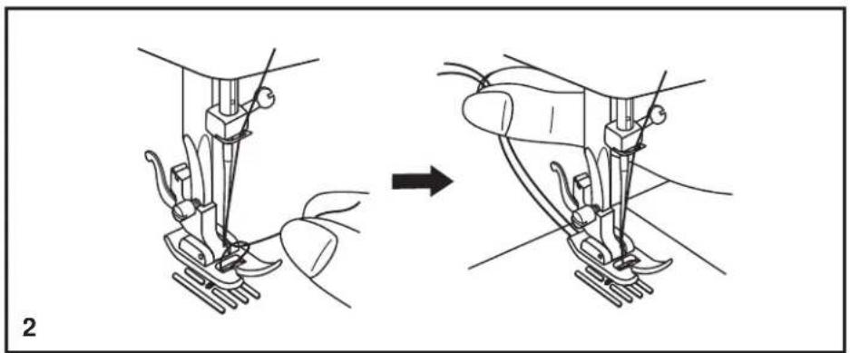 Silver 1031 - F Remonter le fil inférieur - 1