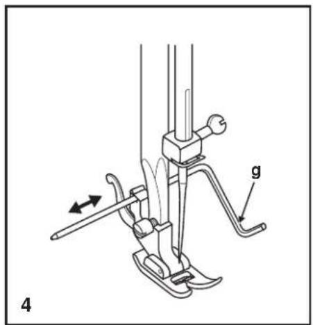 Silver 1031 - Mise en place du pied-de-biche - 2
