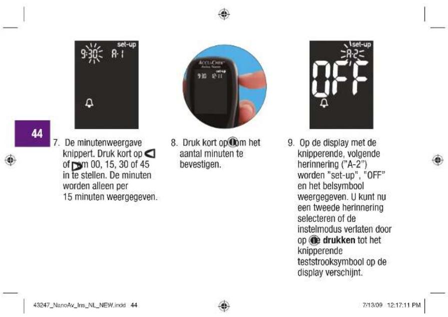 Accu-Chek Aviva Nano - Opmerkingen: - 6