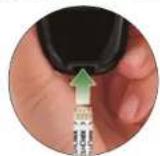 Accu-Chek Aviva Nano - Uitvoeren van een bloedglucosemeting - 1