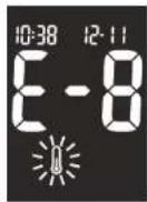 Accu-Chek Aviva Nano - Messaggi del display e soluzione di eventuali errori - 27
