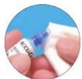 Accu-Chek Aviva Nano - Uitvoeren van een functiecontrolemeting - 6