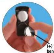 Accu-Chek Aviva Nano - Vervangen van de batterijen - 2