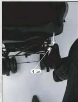 Babybus Twin Buggy - Pliage de la pousette - 2