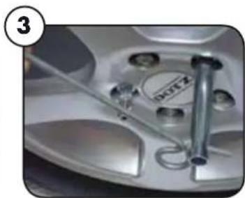 SPIKES SPIDER Easy Sport - Etape 3 (Montage des pince et des pieces de distance hexagonales sur la jante) - 3