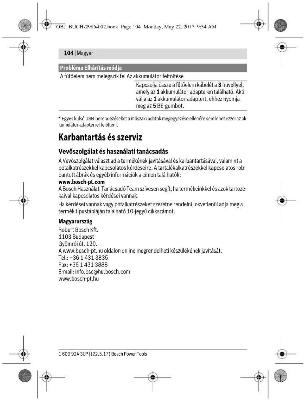 BOSCH GAA 18V24 Professional - Az akkumulator feltoltse - 4
