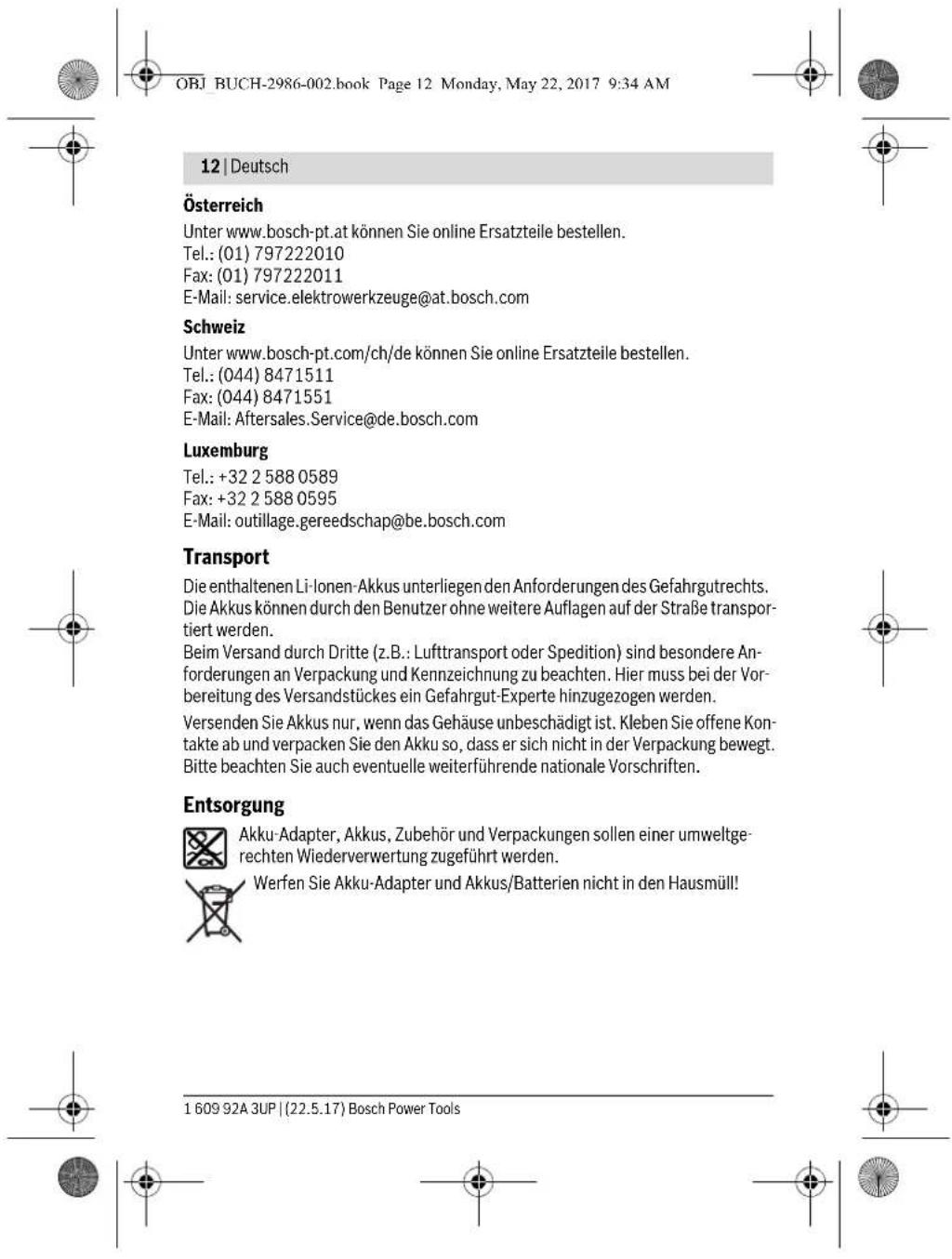 BOSCH GAA 18V24 Professional - Deutschland - 2