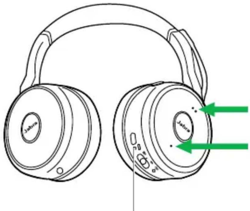 JABRA Evolve 75 - État de la batterie - 1
