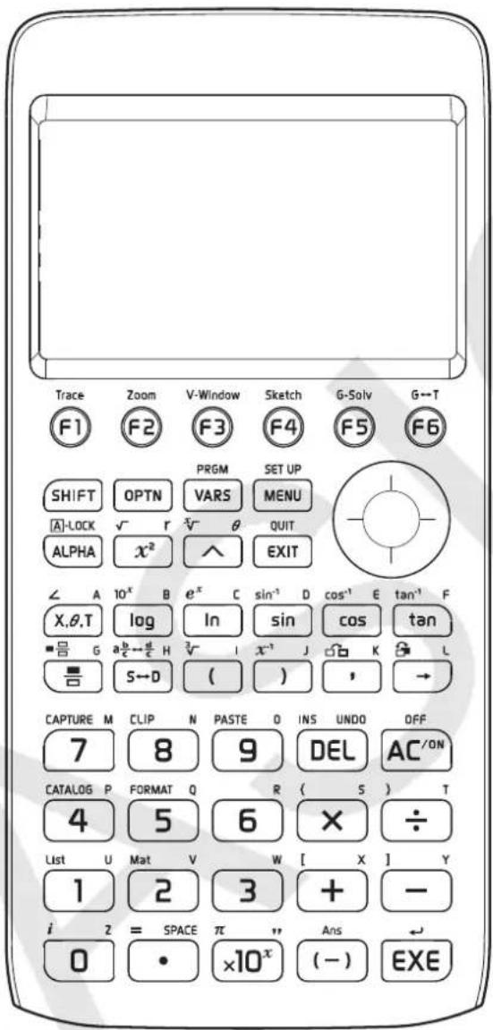 CASIO FXCG50 - Précautions de manipulation - 1