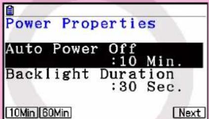 CASIO FXCG50 - Important! - 3