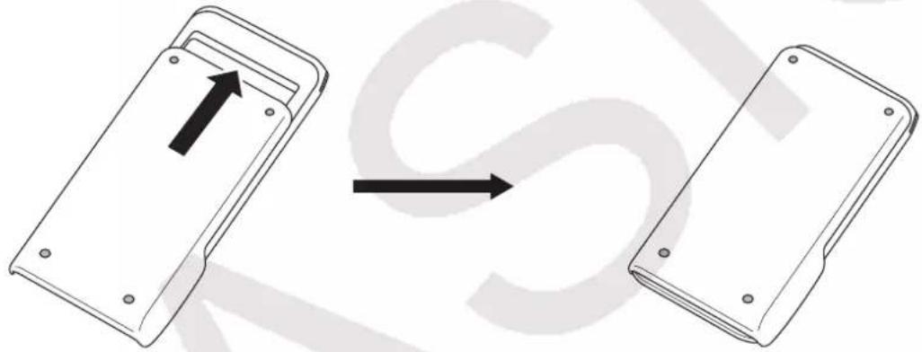 CASIO FXCG50 - - Pour fixer le couvercle avant - 1