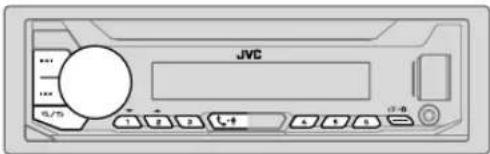 JVC KDX451DBT - BLUETOOTH — Telefono cellular - 1