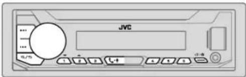 JVC KDX451DBT - BLUETOOTH—Handy - 1