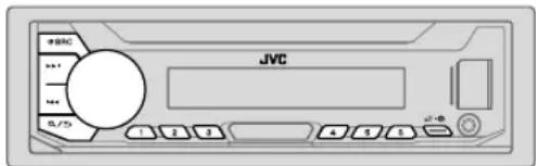 JVC KDX451DBT - RADIOANALOGIQUE - 1