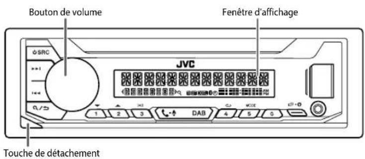 JVC KDX451DBT - FONCTIONNEMENT DE BASE - 1