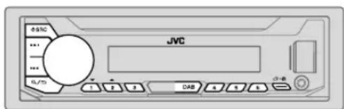 JVC KDX451DBT - Preparazione: - 1