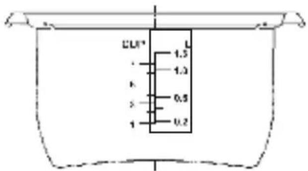 DOMO DO9176RK - LITER - 2