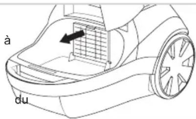 BESTRON ABG750BBE - NETTOYAGE ET ENTRETIEN - Nettoyer ou remplacer le filtre d'entrée - 1