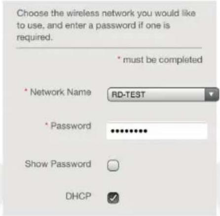 MAGNAT CS 40 - Connecting to a network via the web interface - 2