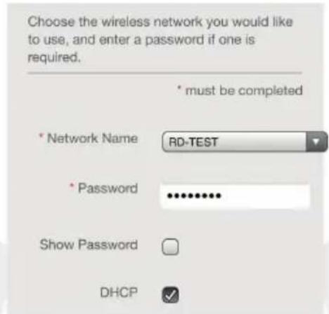 MAGNAT CS 40 - Connexion à un réseau via l'interface web - 2