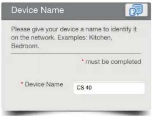 MAGNAT CS 40 - Connecting to a network via the web interface - 1