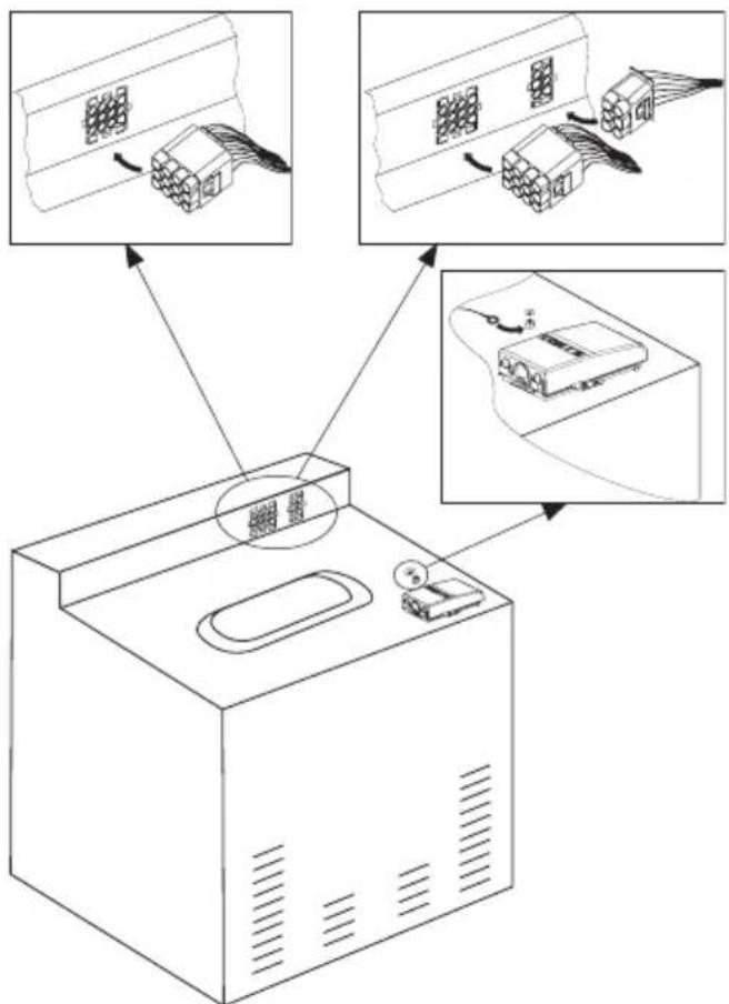 AMICA EHC 12713 E - Installation du four : - 1