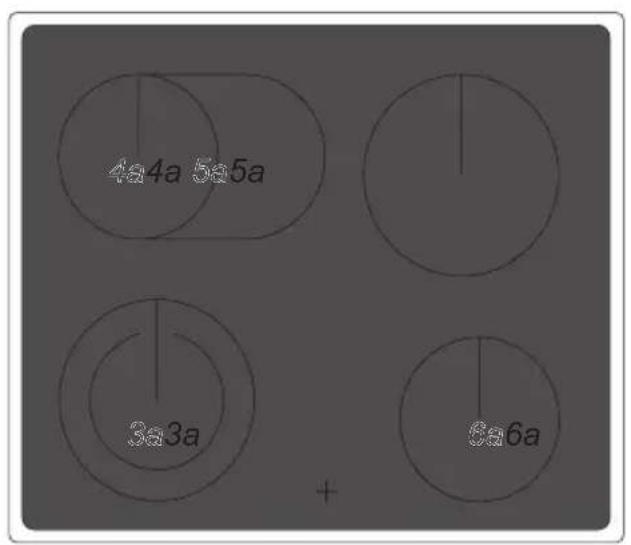 AMICA EHC 12713 E - - Pour les grillades, utilisez une chaleur tournante et fermez la porte du four. - 4