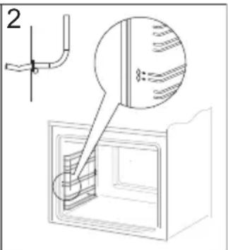 AMICA EHC 12713 E - Vervanging van de halogeenlamp van de ovenverlichting - 5