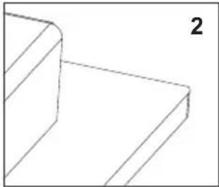 AMICA EHC 12713 E - Assembly of the gasket - 2