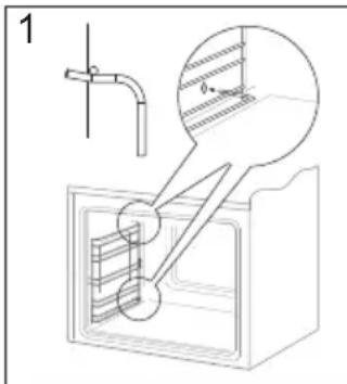 AMICA EHC 12713 E - Vervanging van de halogeenlamp van de ovenverlichting - 4